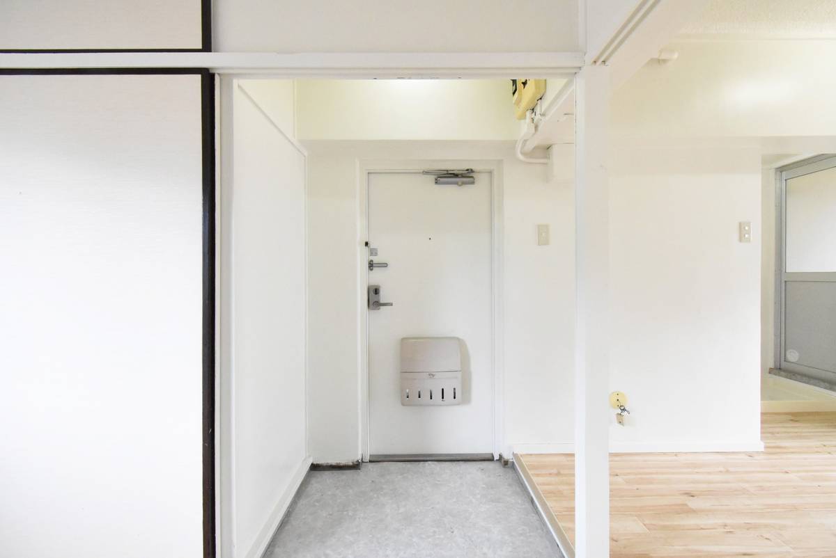 Entrada do apartamento de Village House Goshomiya em Chikusei-shi