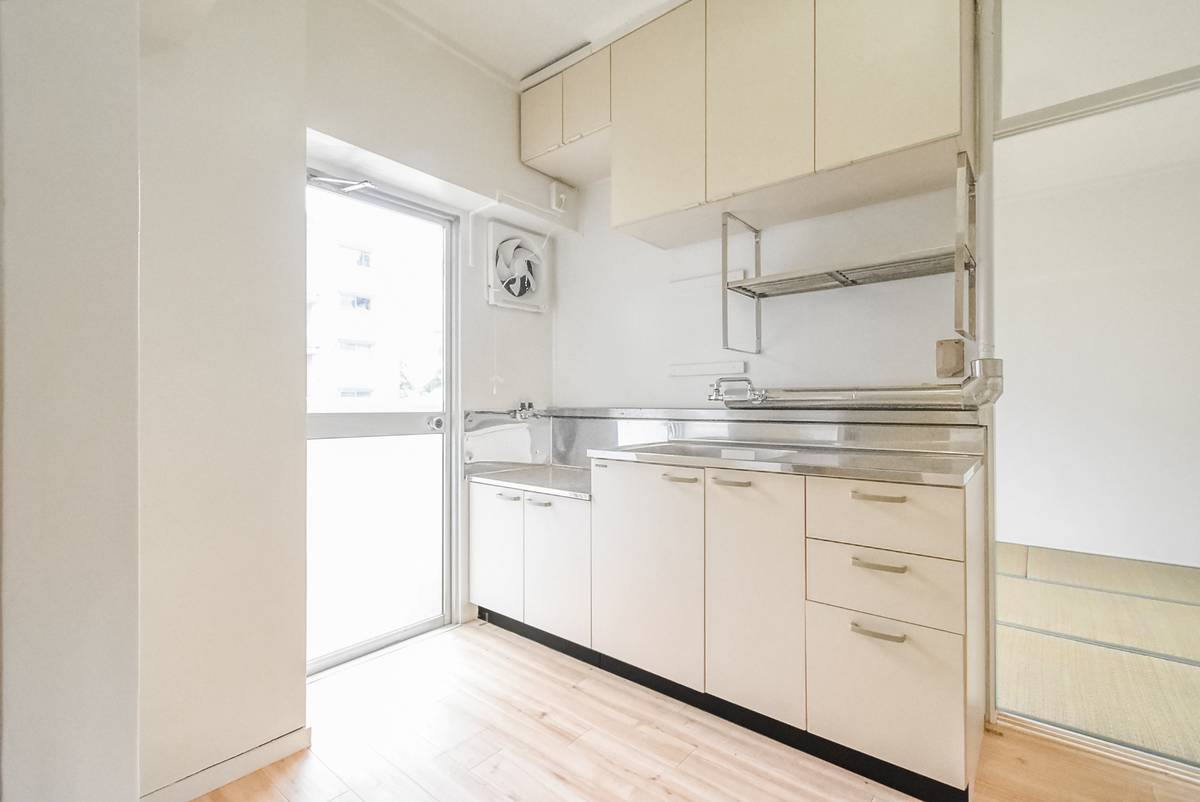 Cozinha de Village House Goshomiya em Chikusei-shi