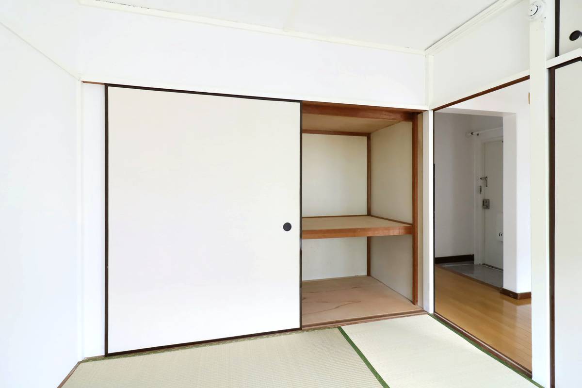 Storage Space in Village House Daishuku in Toride-shi