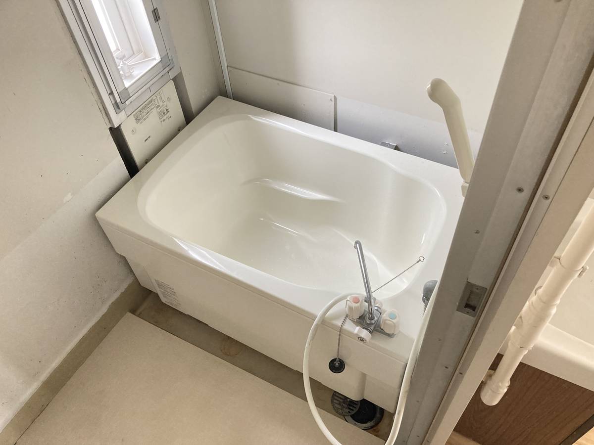 Kamar Mandi di Village House Daishuku di Toride-shi