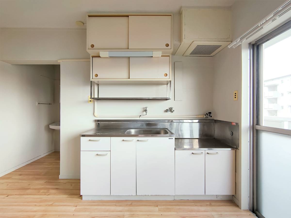 Moka-shi ရှိ Village House Tamachi ၏ မီးဖိုချောင်