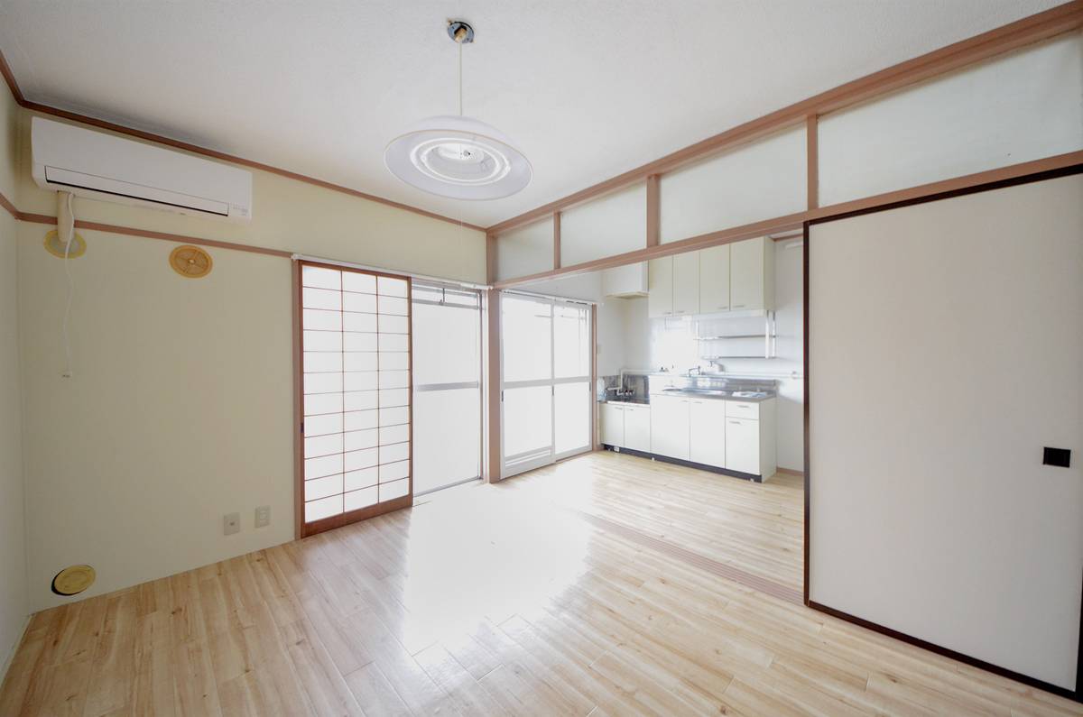 Living Room in Village House Saruhashi in Otsuki-shi