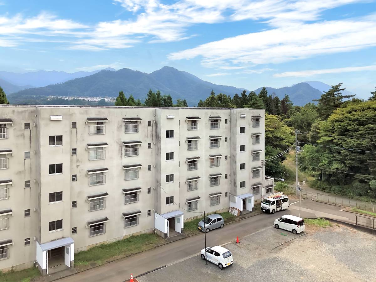 View from Village House Saruhashi in Otsuki-shi