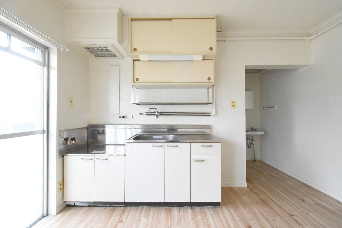 Kitchen in Village House Ashikaga Hajika in Ashikaga-shi