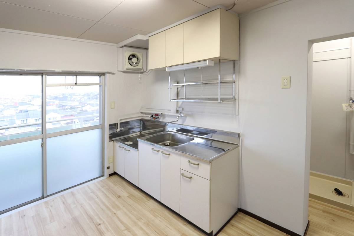 Ashikaga-shi ရှိ Village House Ashikaga Hajika ၏ မီးဖိုချောင်