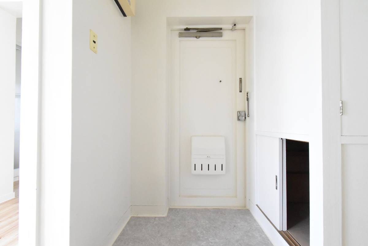Pintu Masuk Apartemen di Village House Ashikaga Hajika di Ashikaga-shi