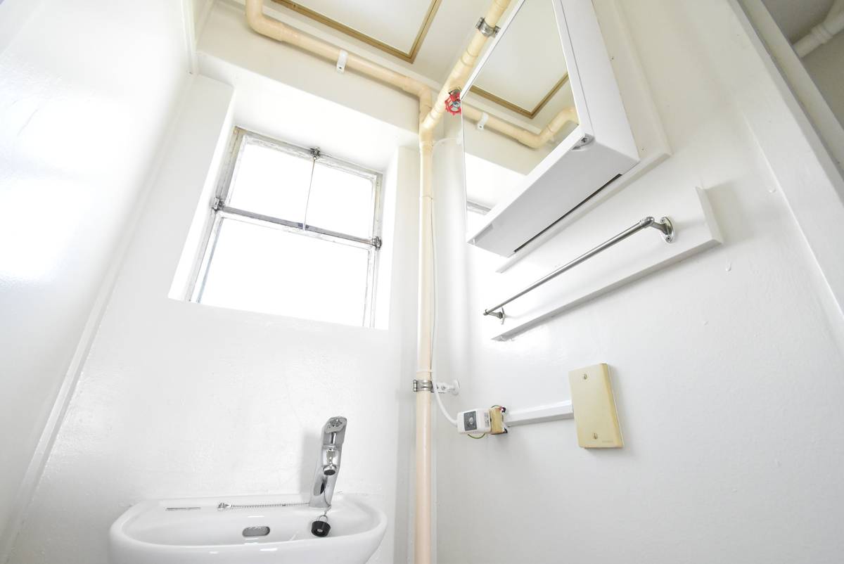 駒ヶ根市ビレッジハウス駒ヶ根の洗面所