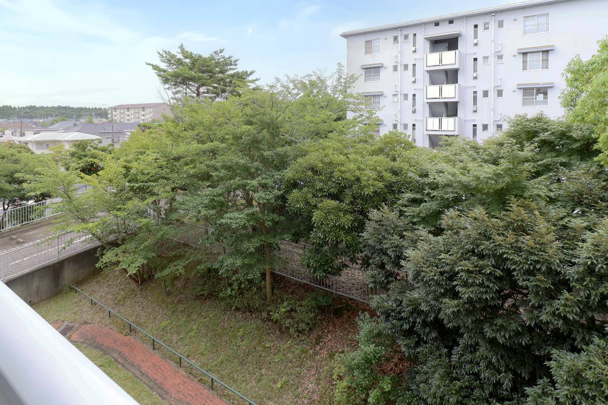 成田市ビレッジハウス成田の眺望