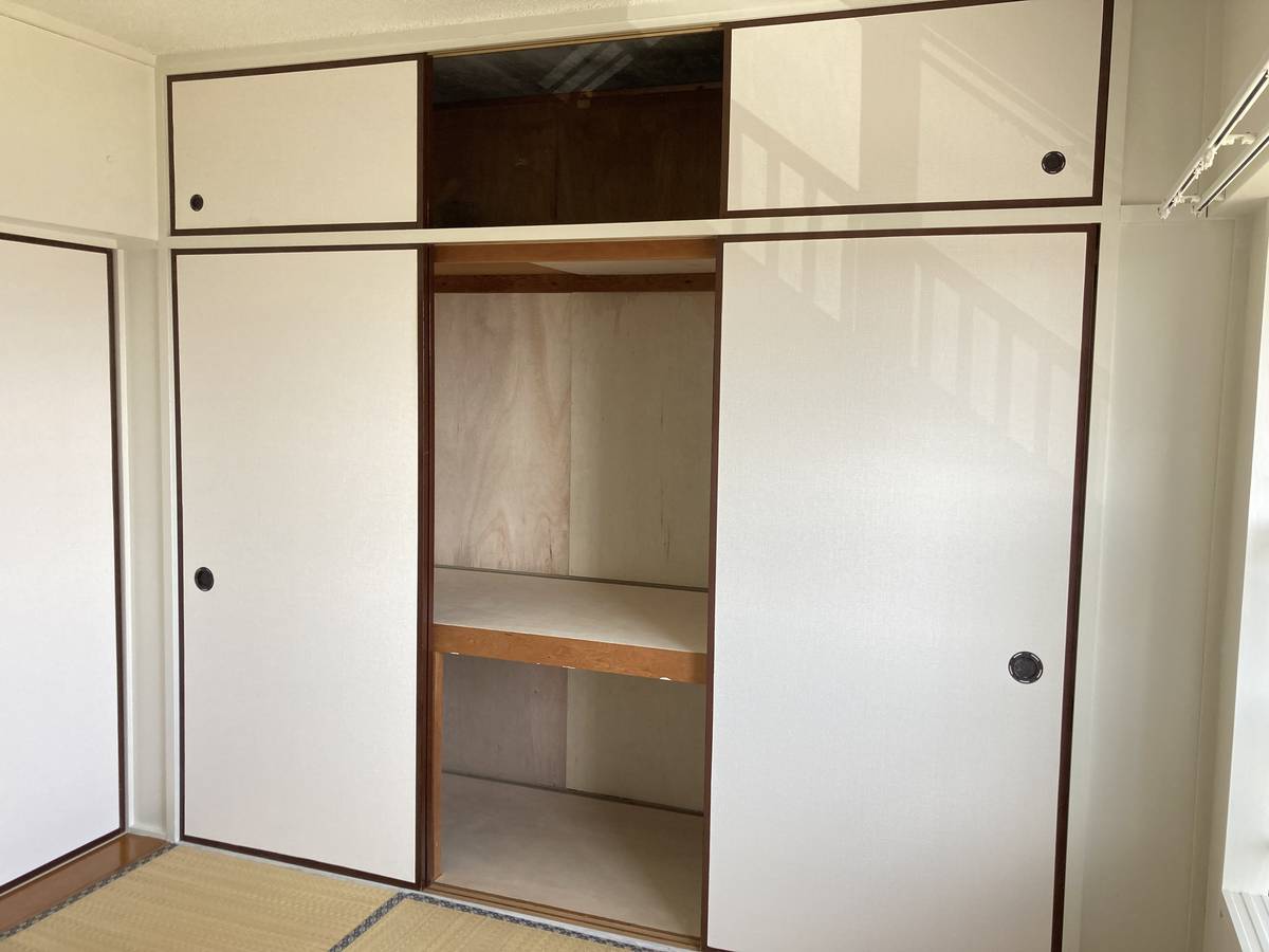 Khu vực chứa đồ của Village House Yoshida Miyakouji ở Tsubame-shi