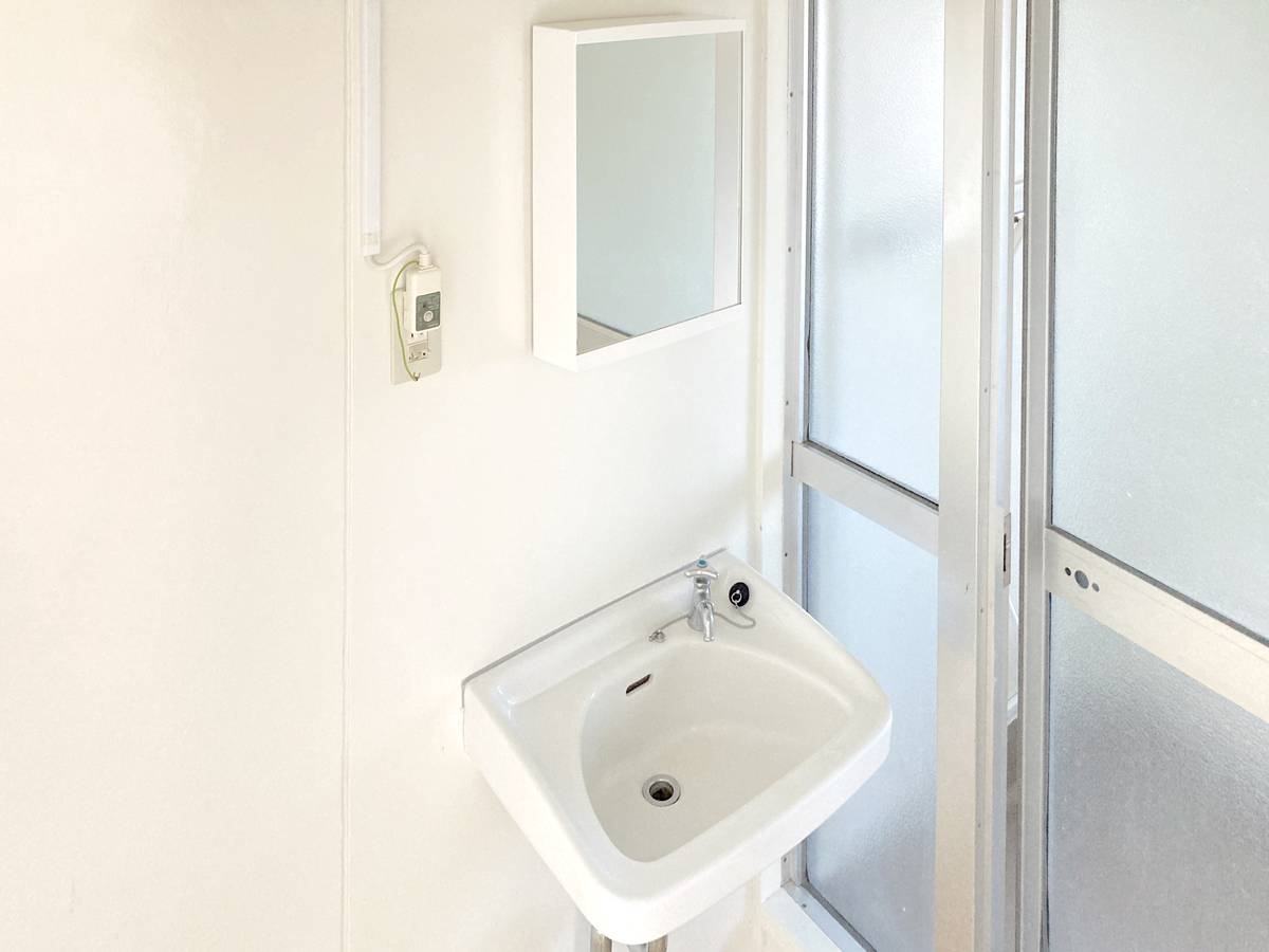 Bồn rửa mặt của Village House Yoshida Miyakouji ở Tsubame-shi