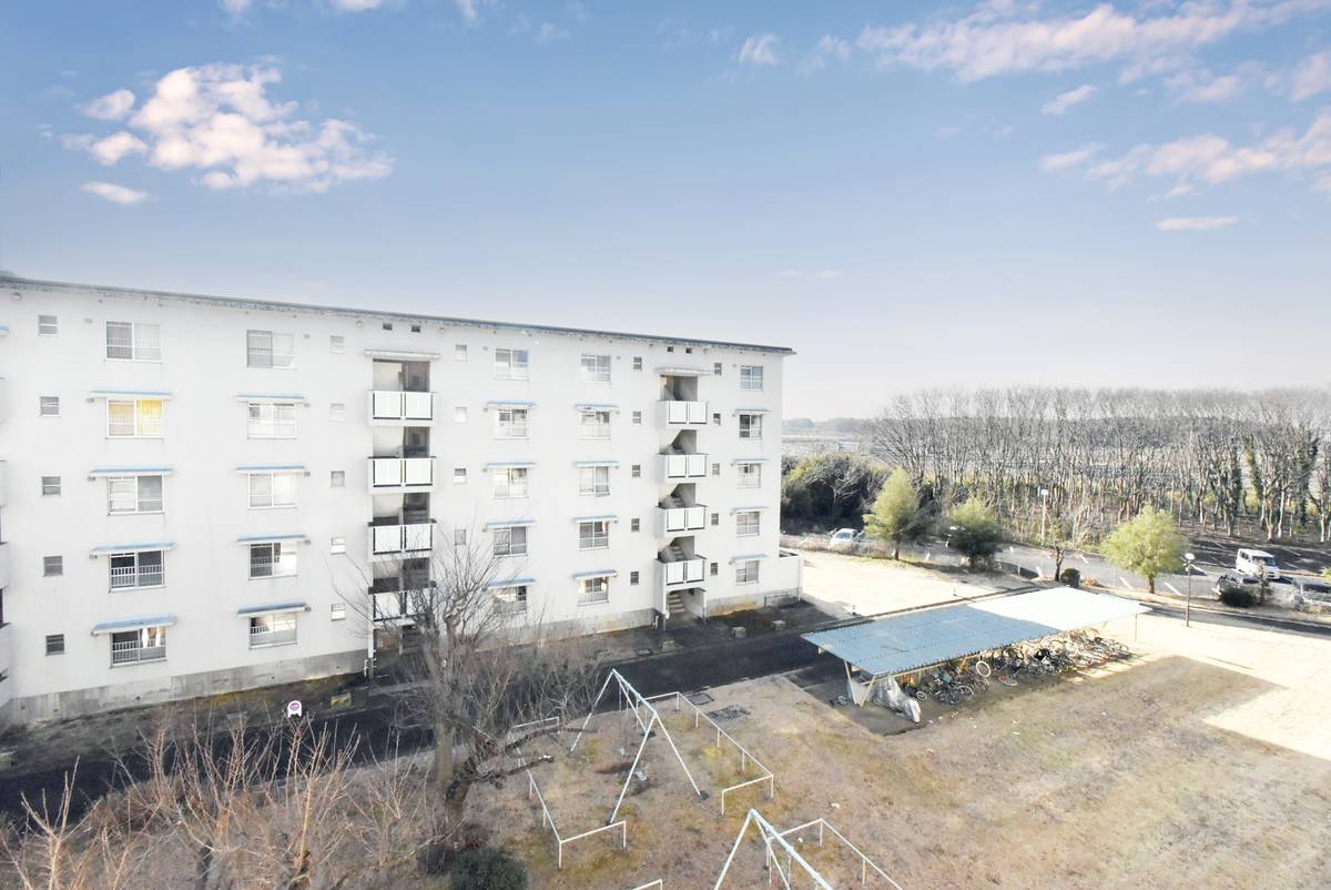 筑西市ビレッジハウス関城の眺望