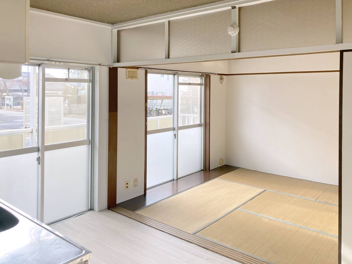 Phòng khách của Village House Ooho ở Tsukuba-shi