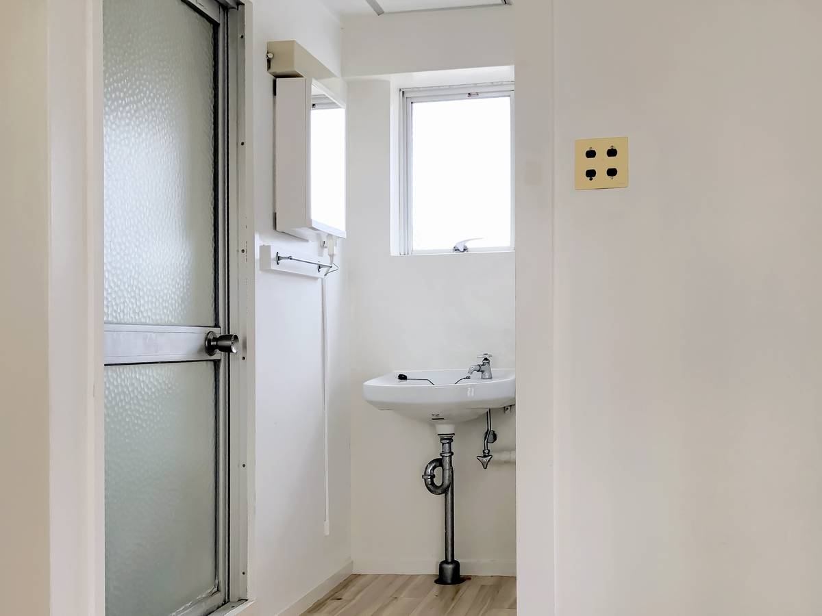 Bồn rửa mặt của Village House Iwama ở Kasama-shi