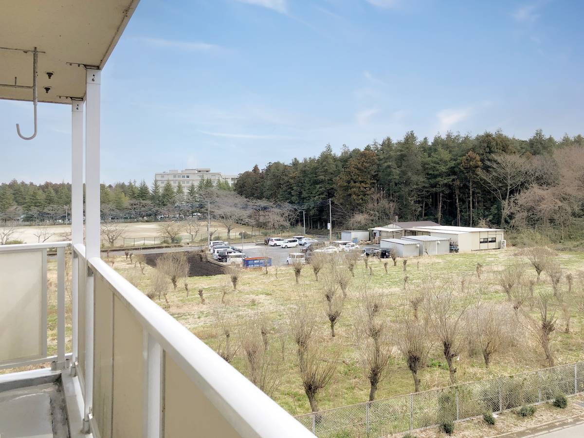 Tầm nhìn từ Village House Iwama ở Kasama-shi