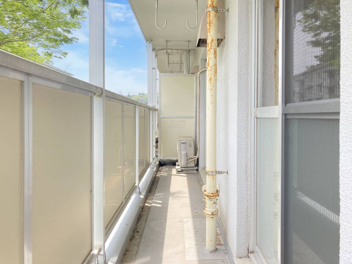 Balcony in Village House Youkaichiba in Sosa-shi