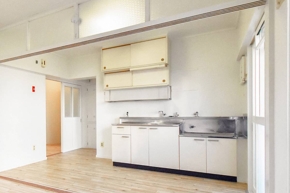 Nagaoka-shi ရှိ Village House Kibougaoka ၏ မီးဖိုချောင်