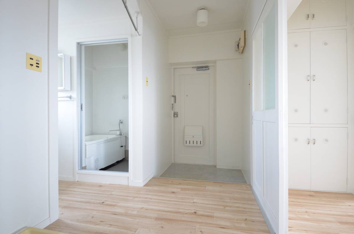 Nagaoka-shi ရှိ Village House Kibougaoka ၏ တိုက်ခန်းဝင်ပေါက်