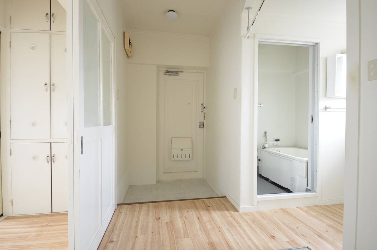 Khu vực cửa ra vào Village House Kibougaoka ở Nagaoka-shi