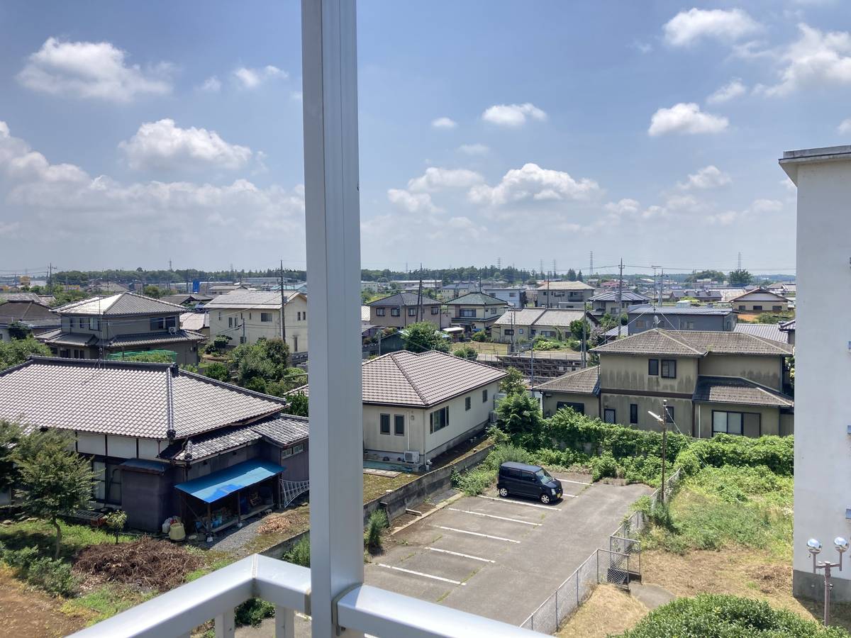 View from Village House Takasai in Shimotsuma-shi