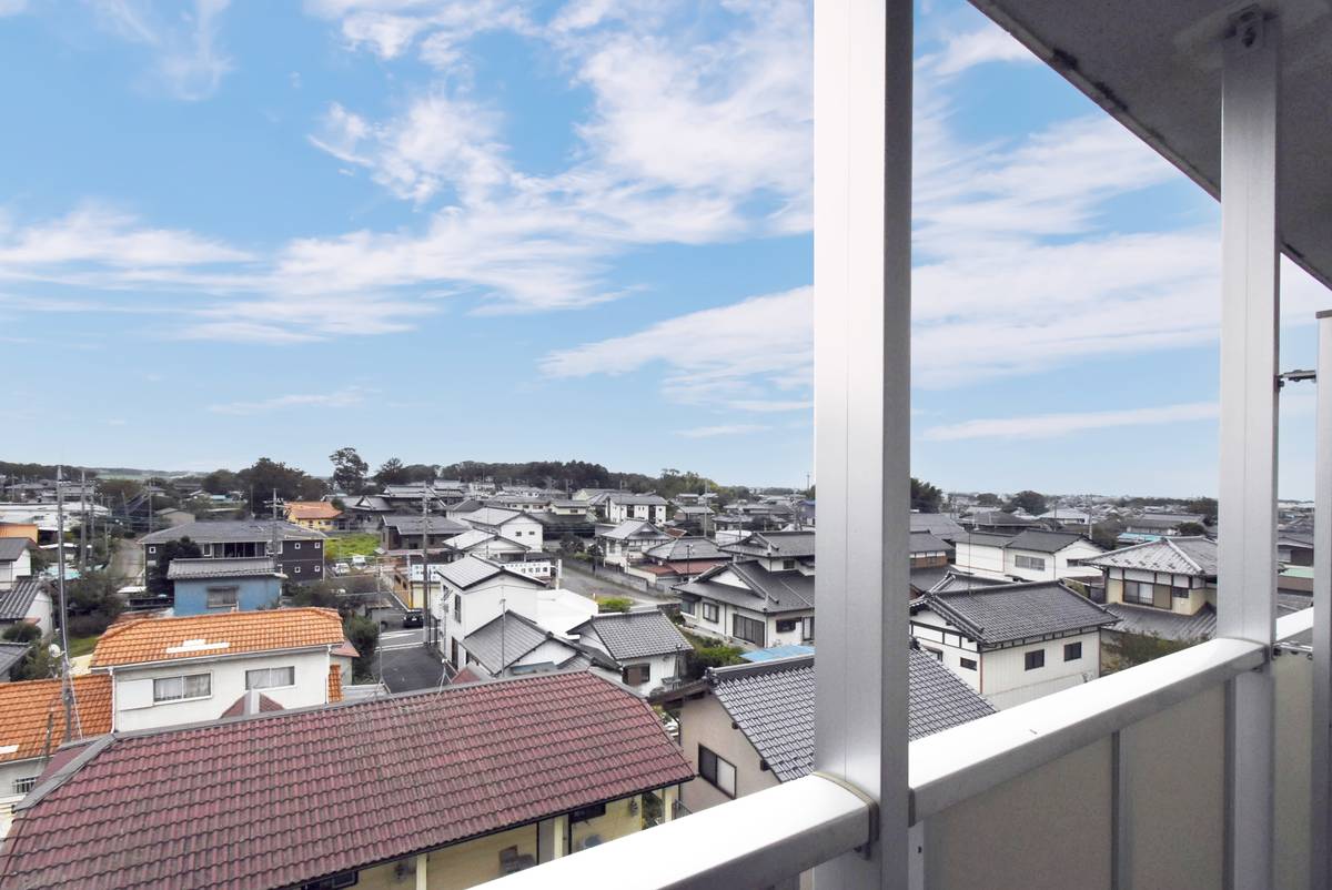 View from Village House Takasai in Shimotsuma-shi