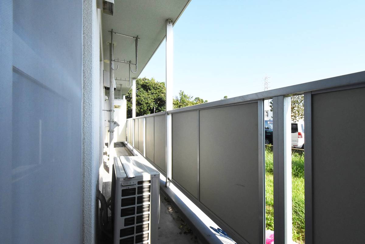 龍ケ崎市ビレッジハウス奈戸岡のバルコニー