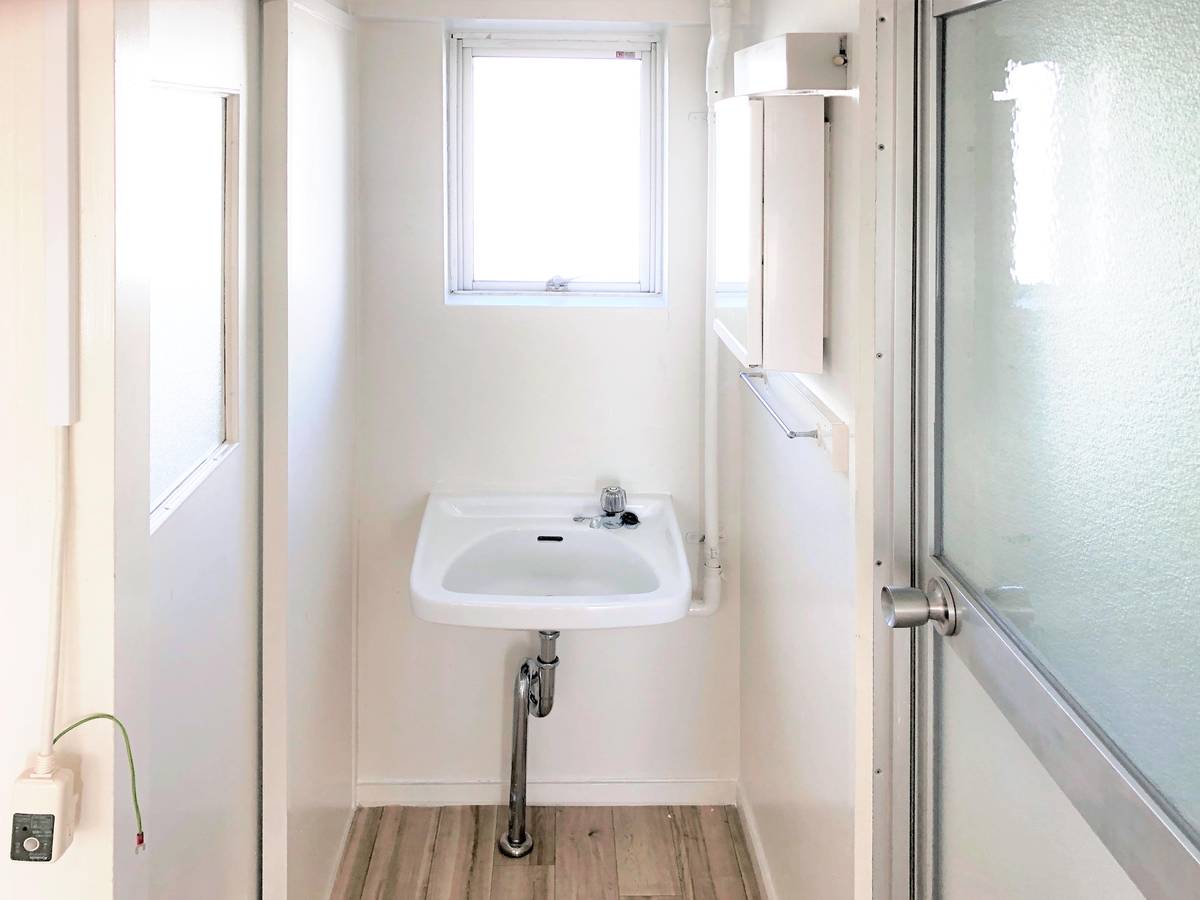 龍ケ崎市ビレッジハウス奈戸岡の洗面所