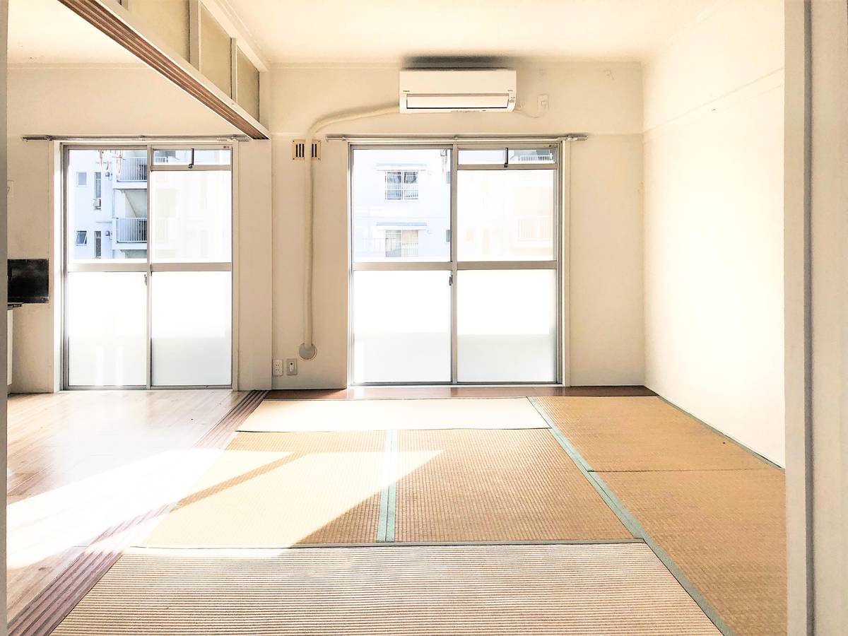 龍ケ崎市ビレッジハウス奈戸岡のリビング