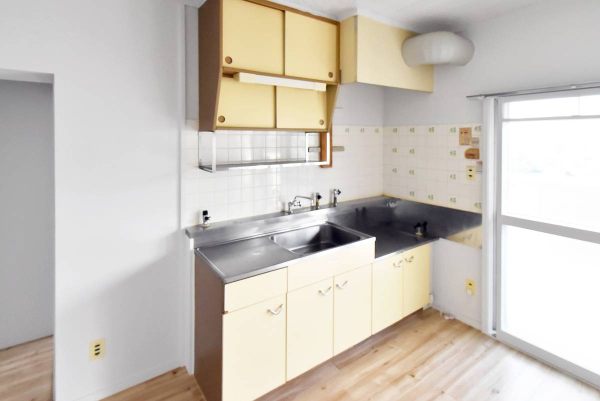 南アルプス市ビレッジハウス櫛形のキッチン