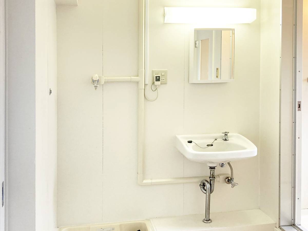 佐野市ビレッジハウス佐野菊川の洗面所