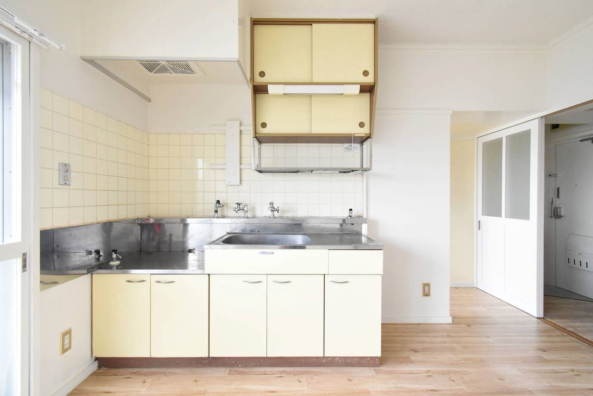 Dapur di Village House Yaita di Yaita-shi