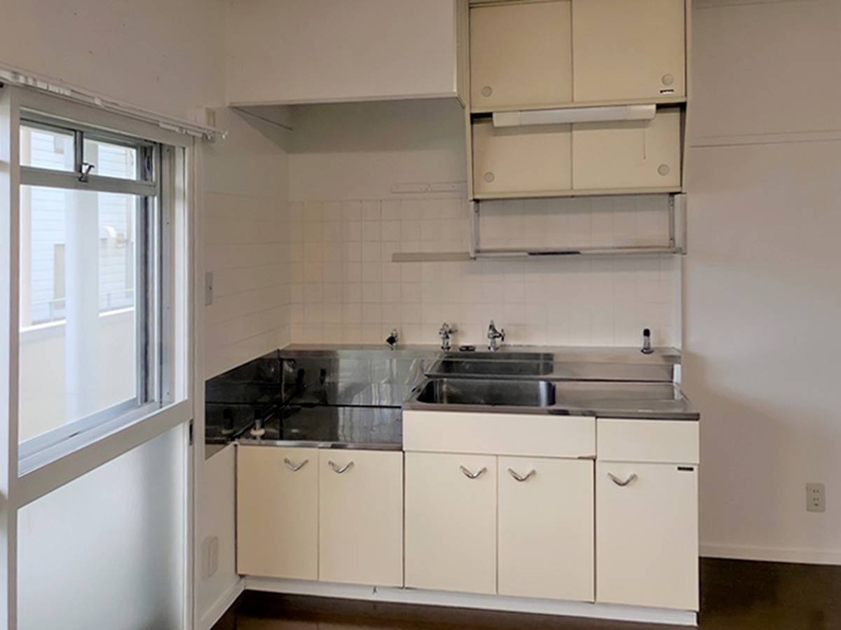 Dapur di Village House Kanbayashi di Matsumoto-shi