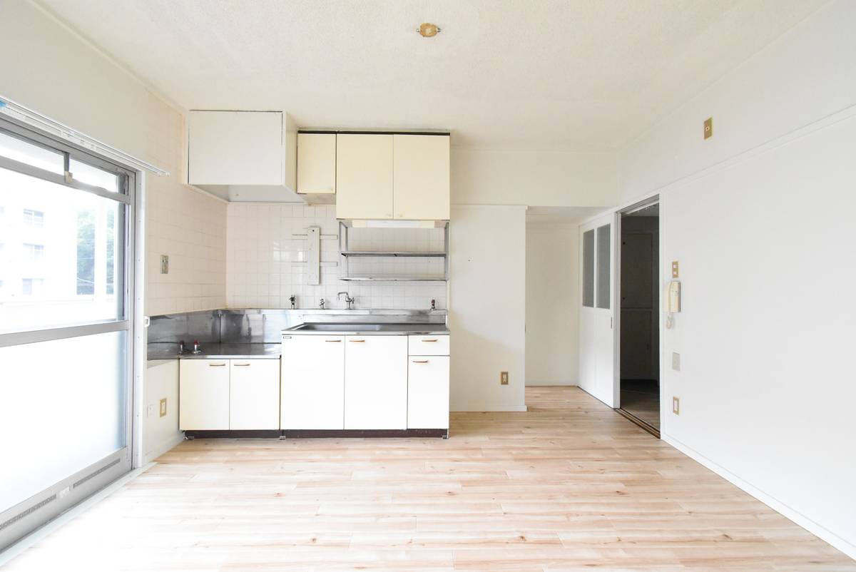 Kawachi-gun ရှိ Village House Kaminokawaminami ၏ မီးဖိုချောင်