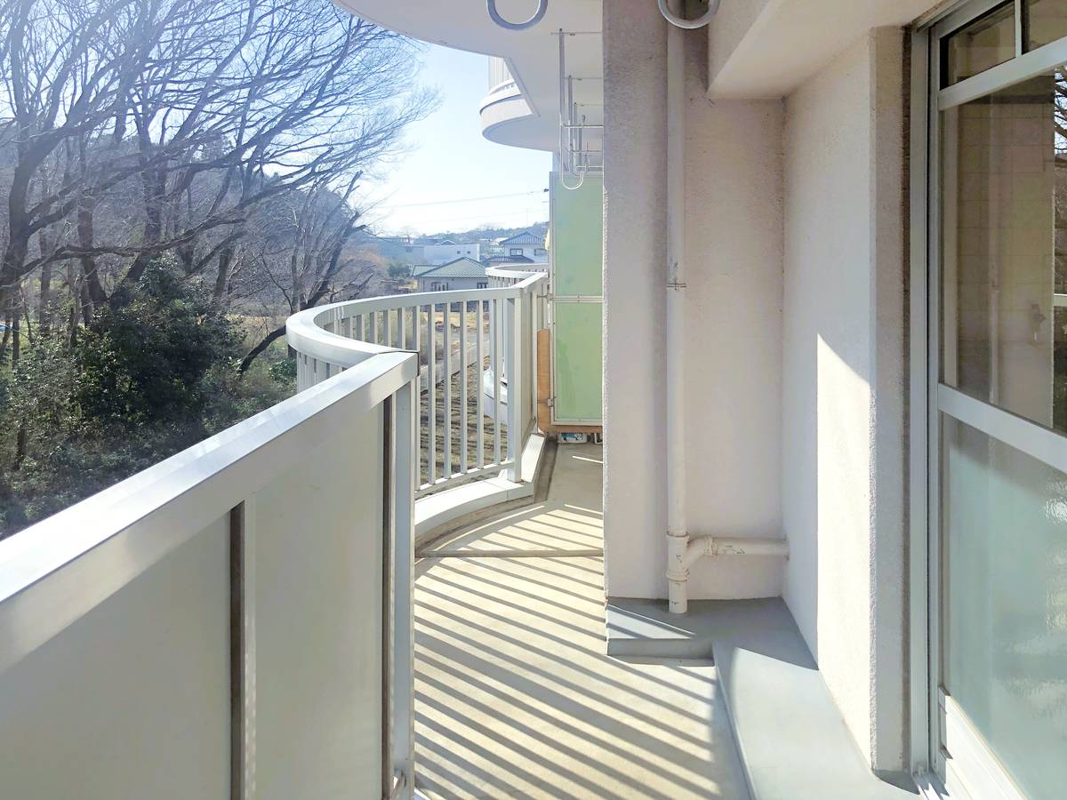 Balcony in Village House Kounoyama in Joso-shi