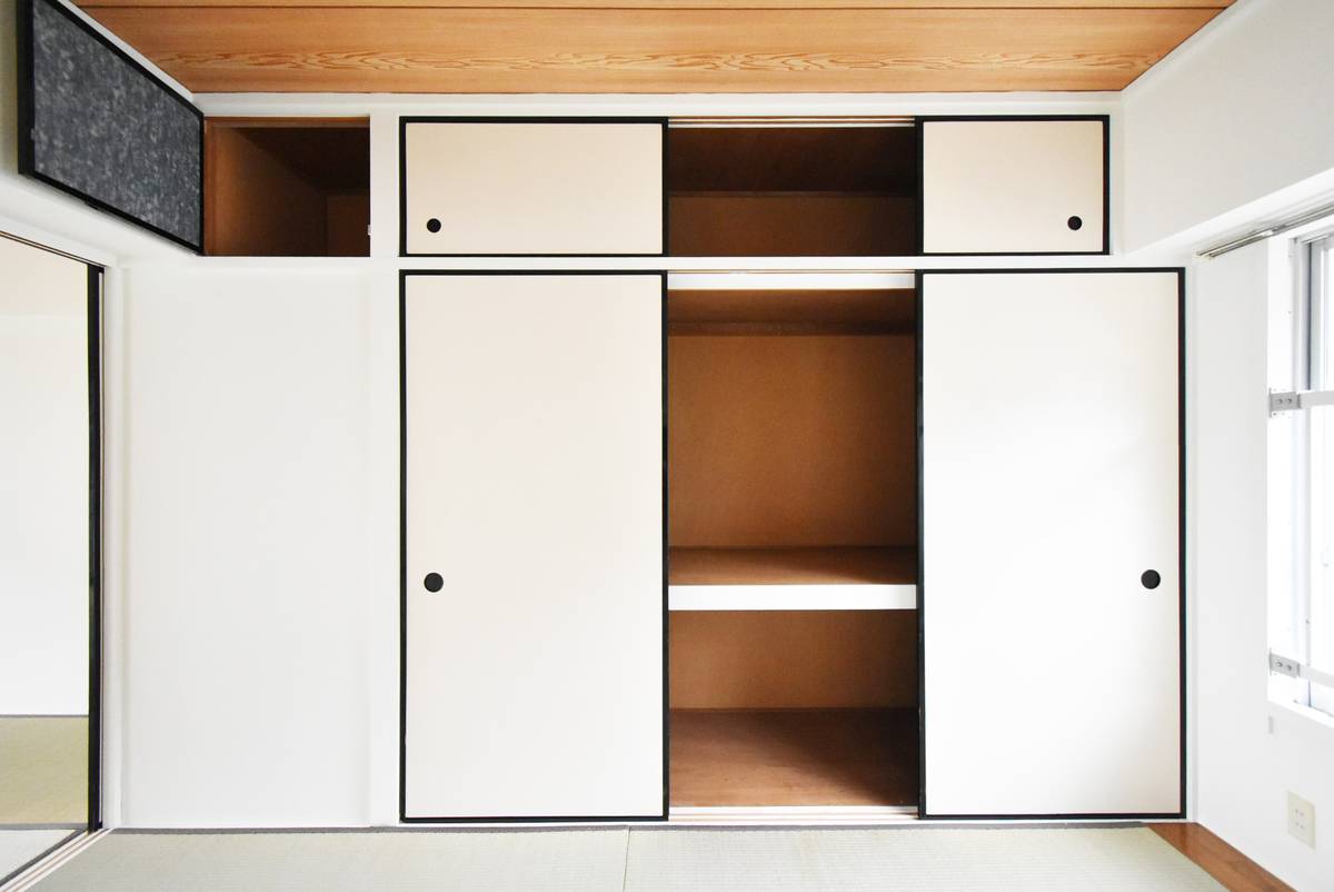 日立市ビレッジハウス南高野の収納