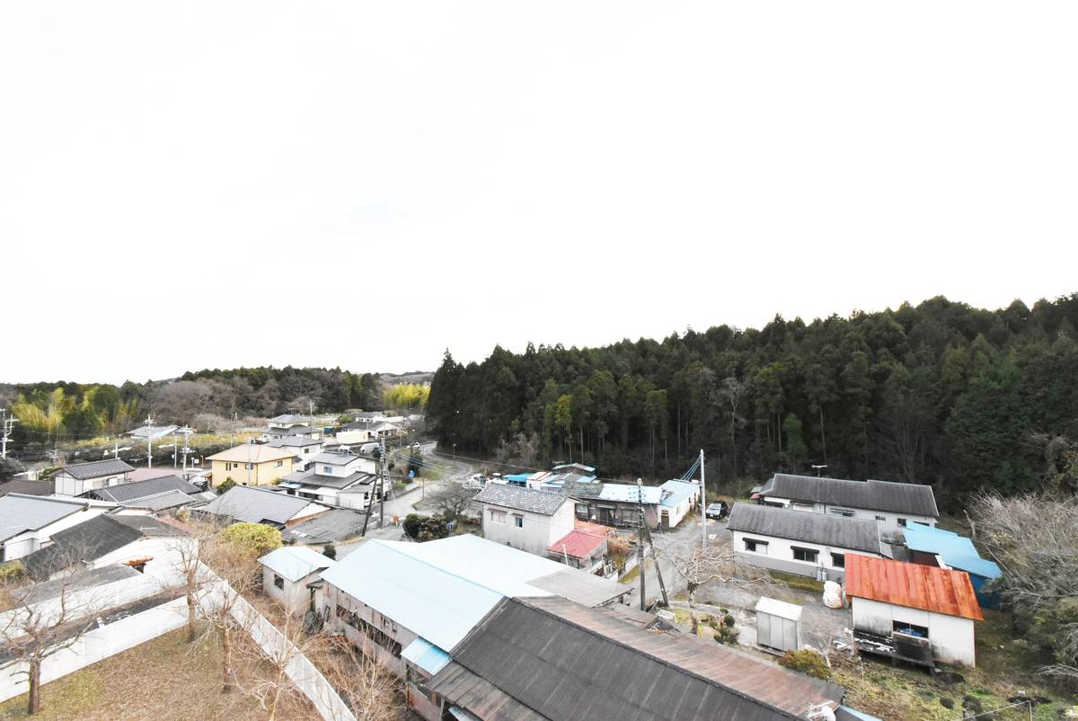Tầm nhìn từ Village House Juuou ở Hitachi-shi