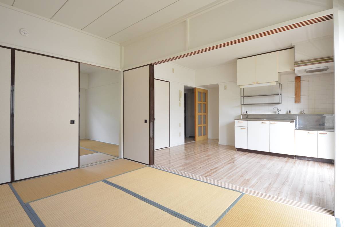 日立市ビレッジハウス十王のリビング