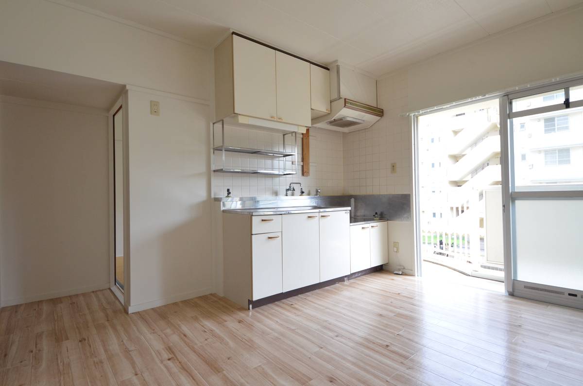 日立市ビレッジハウス十王のキッチン