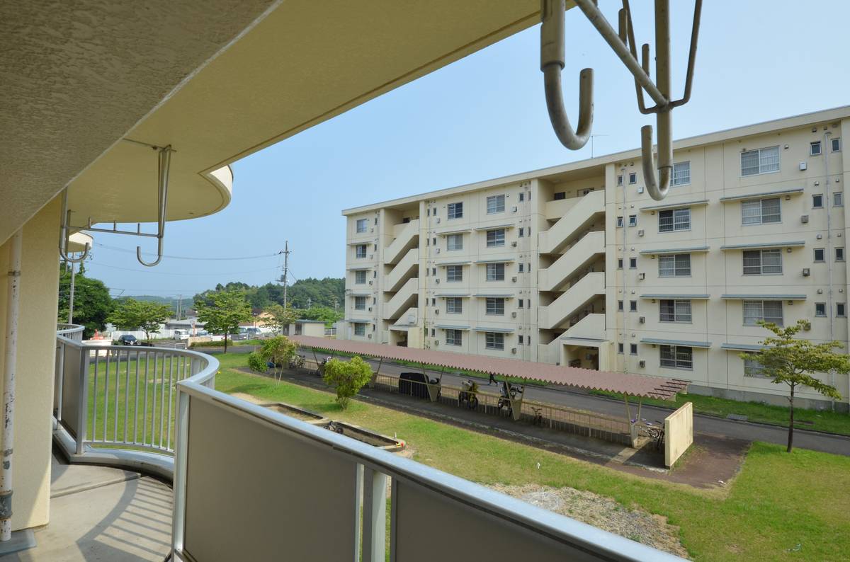 日立市ビレッジハウス十王の眺望