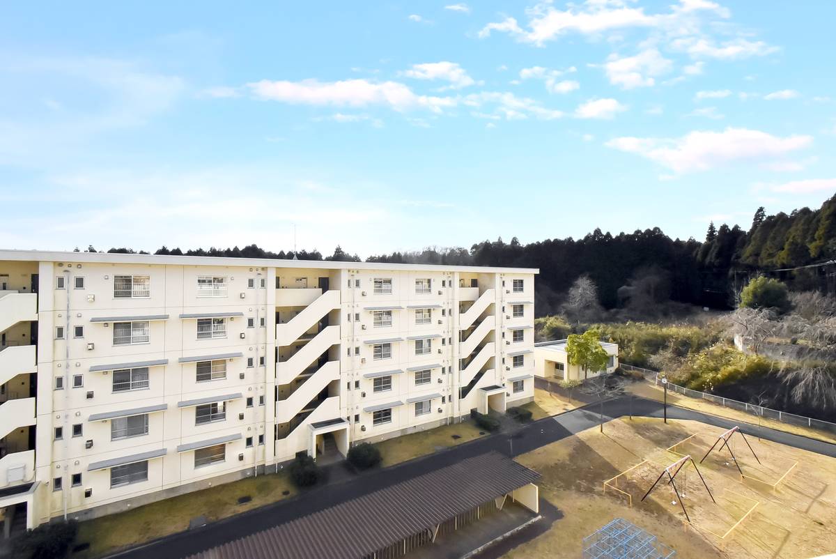 日立市ビレッジハウス十王の眺望