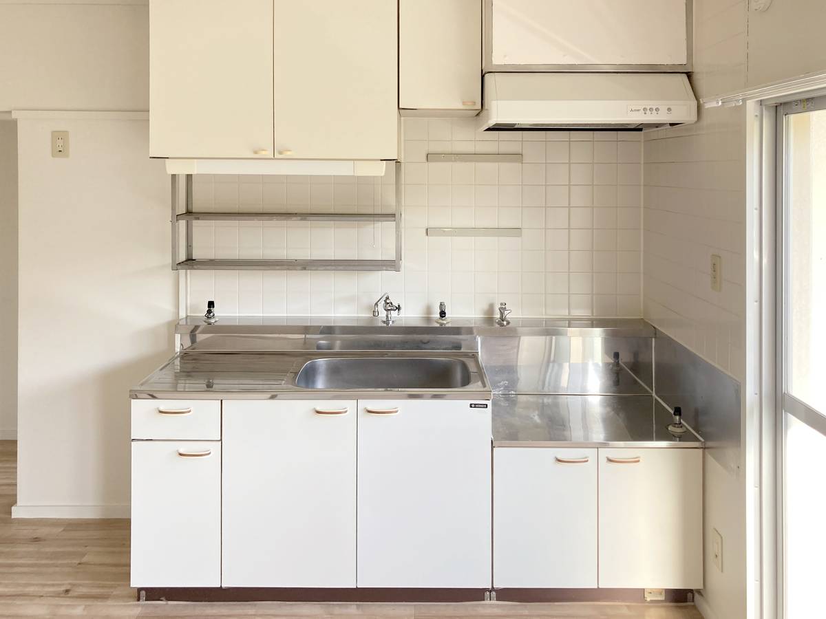 日立市ビレッジハウス十王のキッチン