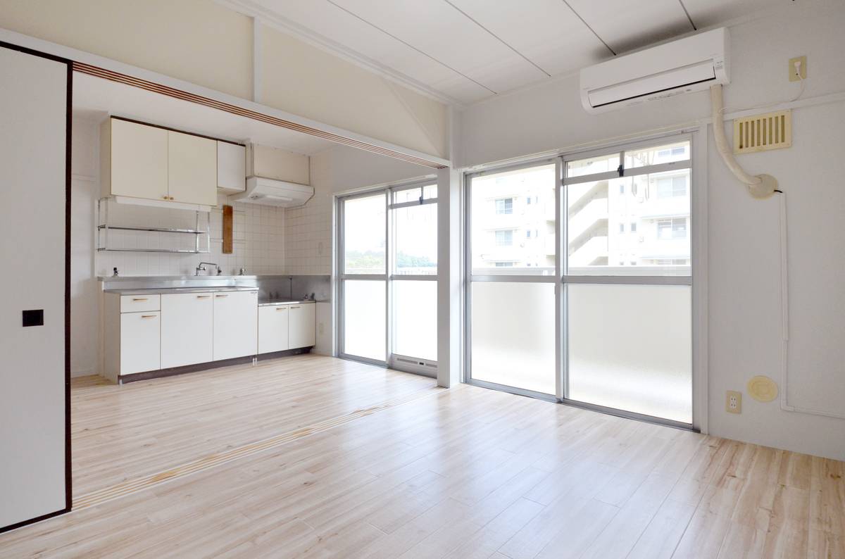 日立市ビレッジハウス十王のリビング