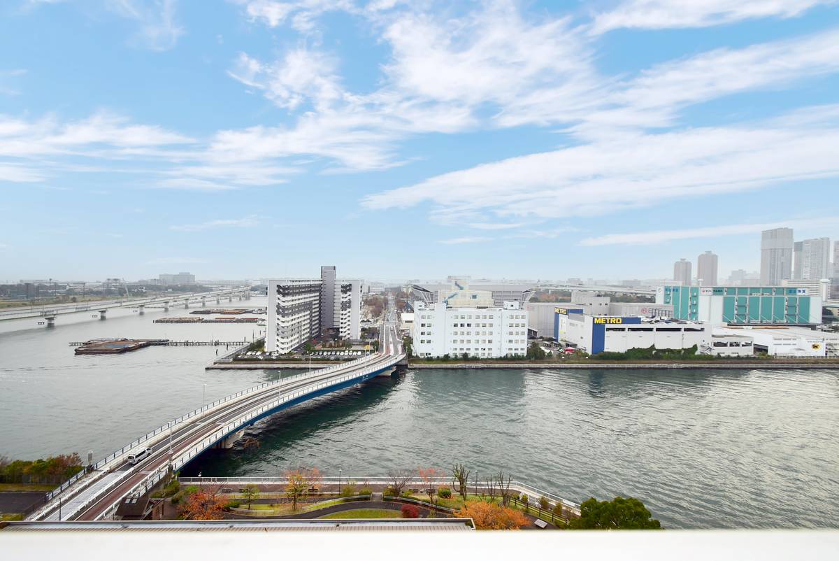 江東区ビレッジハウス潮見タワーの眺望