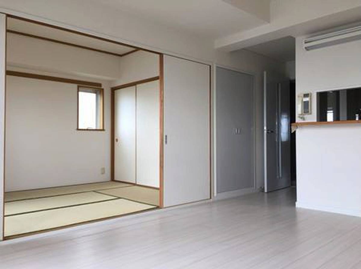 Living Room in Village House Higashi Matsuyama Tower in Higashimatsuyama-shi
