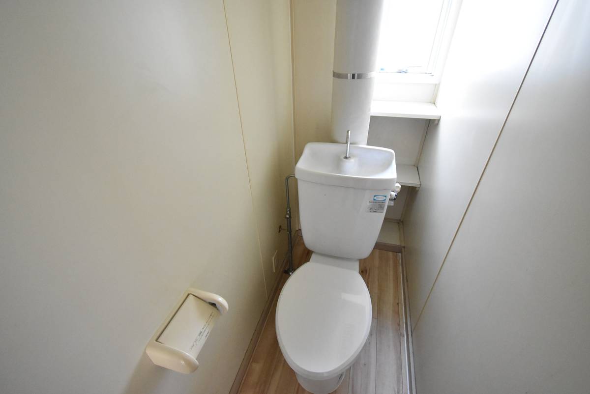 上田市ビレッジハウス長池のトイレ