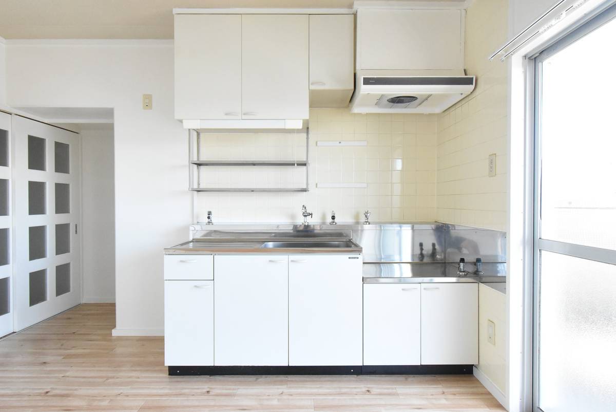 Sano-shi मा Village House Sano Yoneyama मा किचन