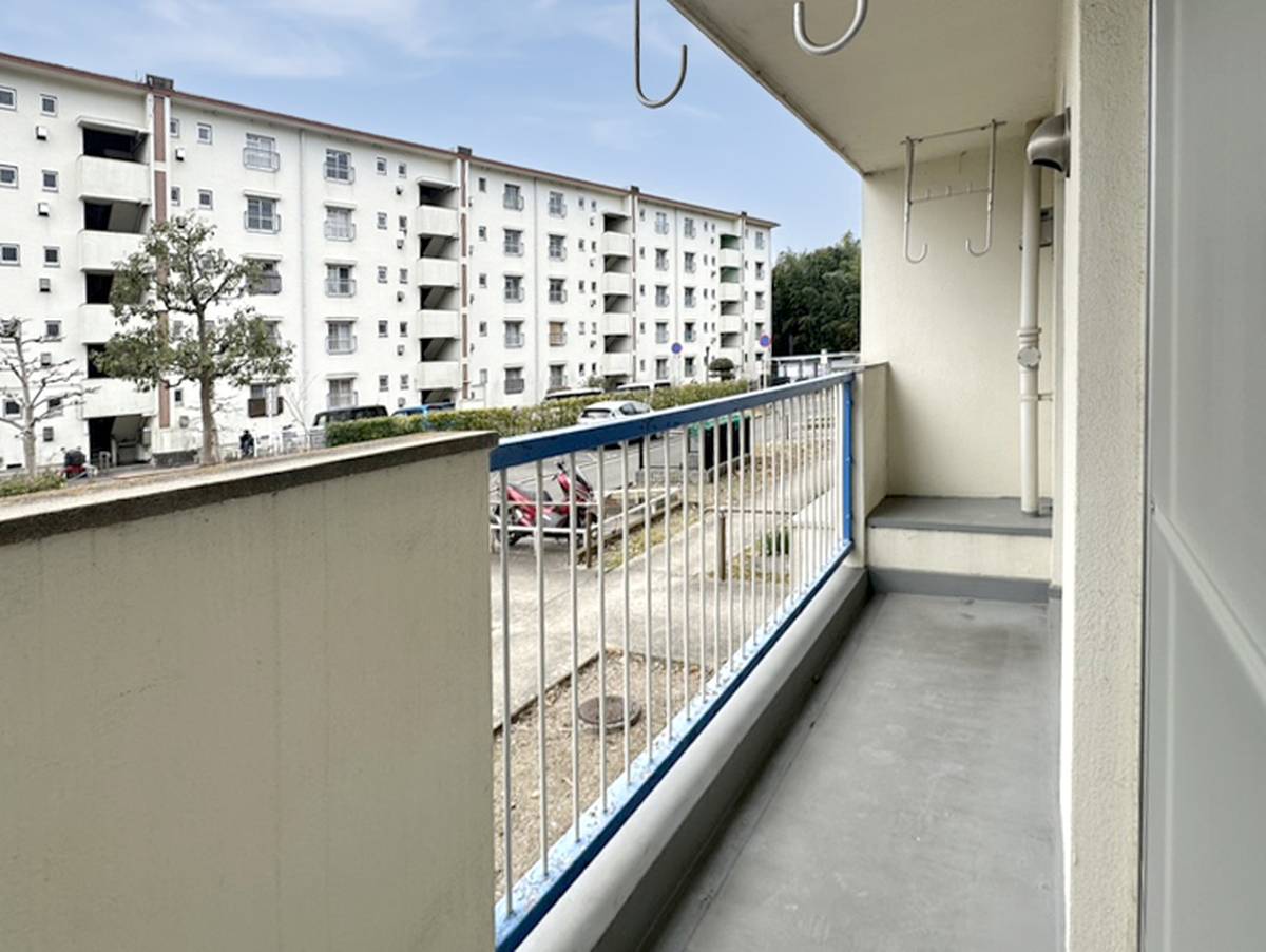 和歌山市ビレッジハウス鳴滝のバルコニー