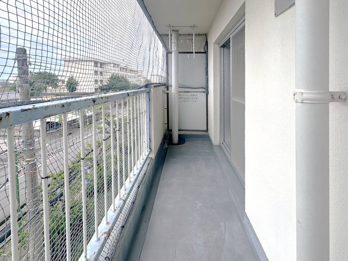 和歌山市ビレッジハウス鳴滝のバルコニー