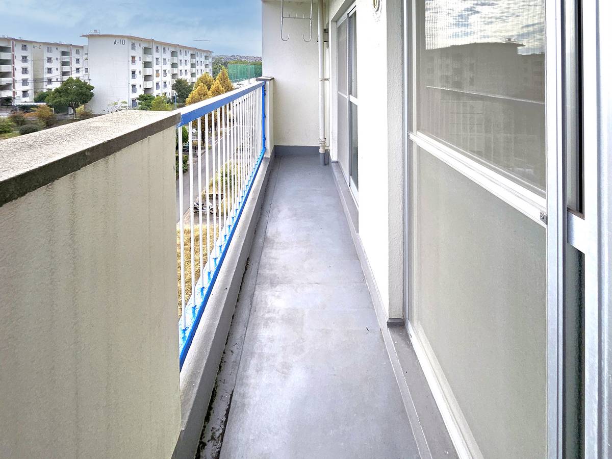 和歌山市ビレッジハウス鳴滝のバルコニー