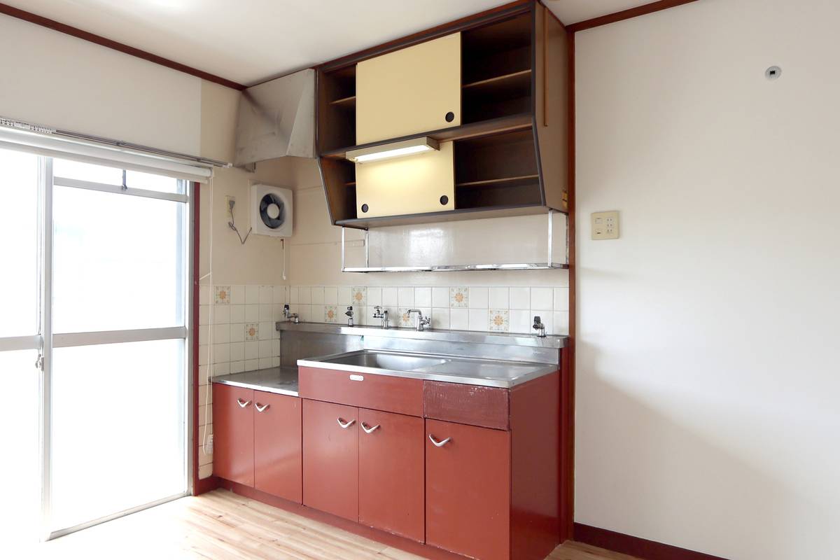 三木市ビレッジハウス志染のキッチン