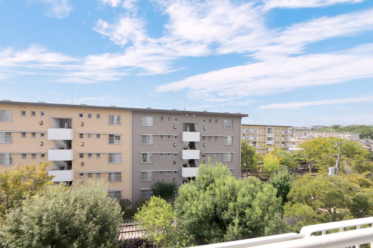 三木市ビレッジハウス志染の眺望